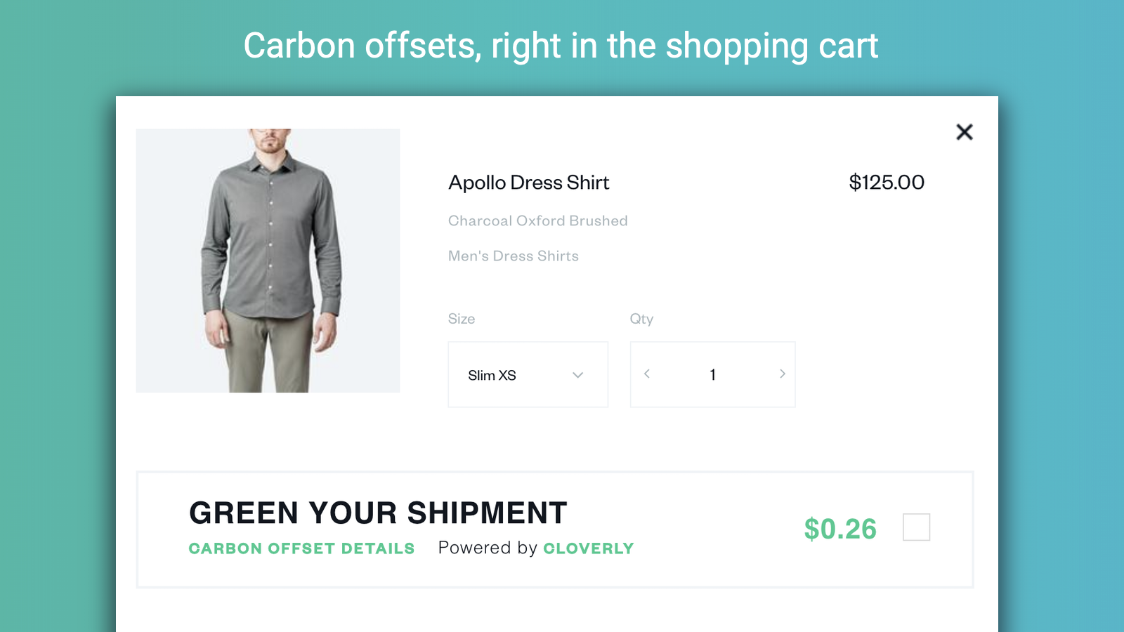 Carbon Neutral Shopify App gallery image