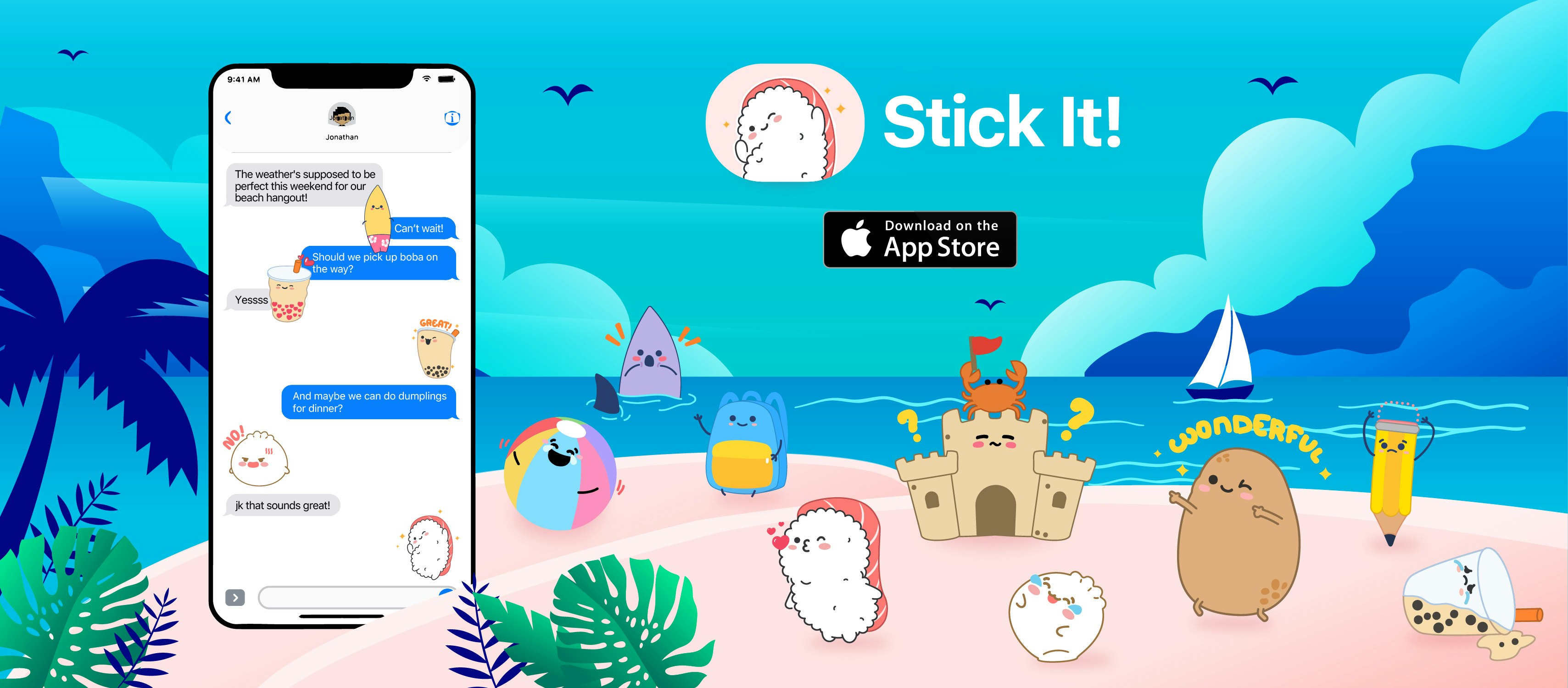 Stick It! Colorizable Stickers gallery image
