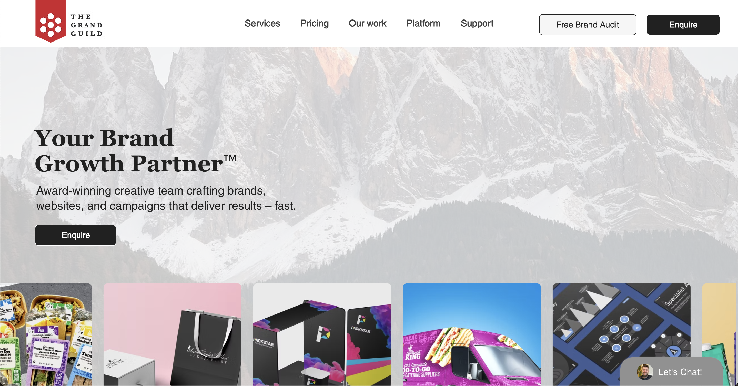 The Grand Guild - Main screenshot showing features and interface