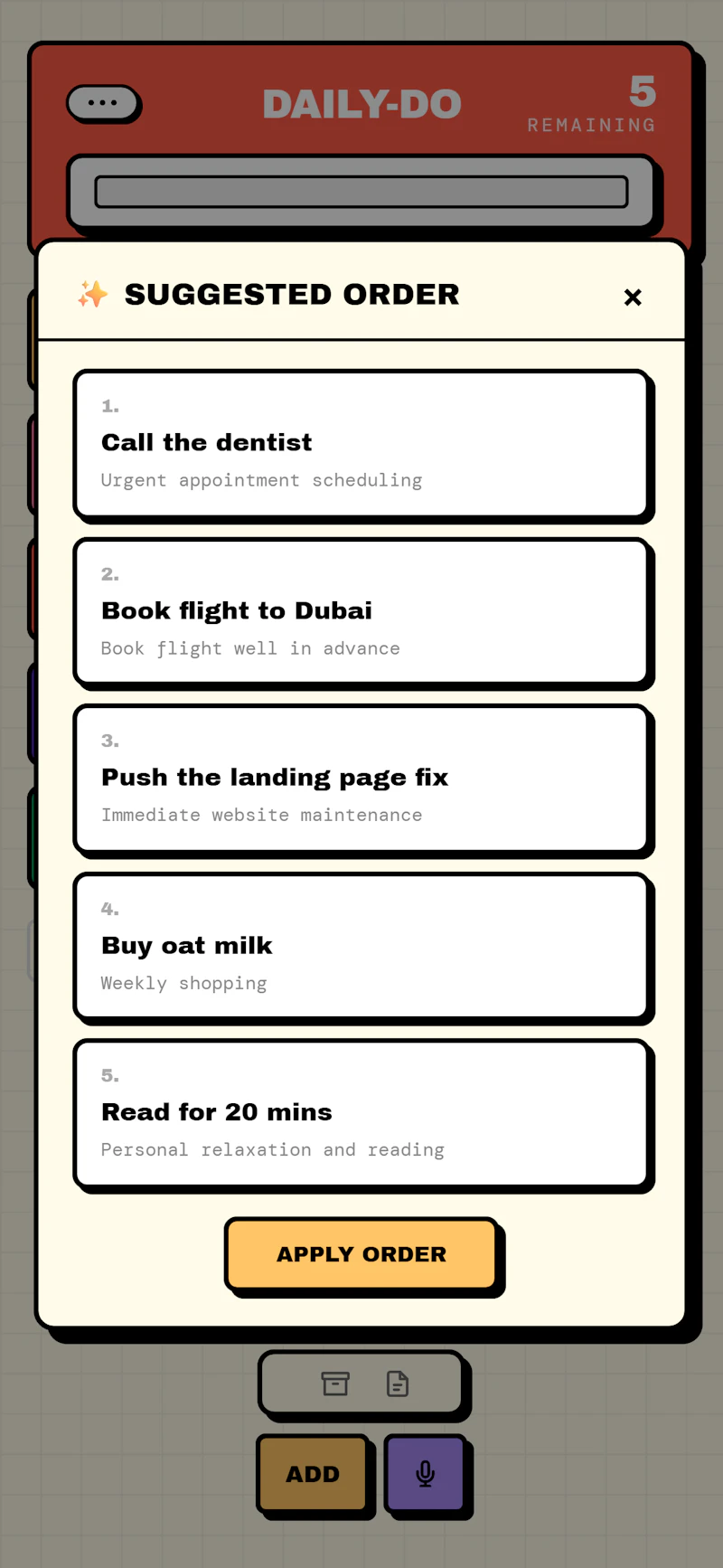 DailyDo screenshot 3