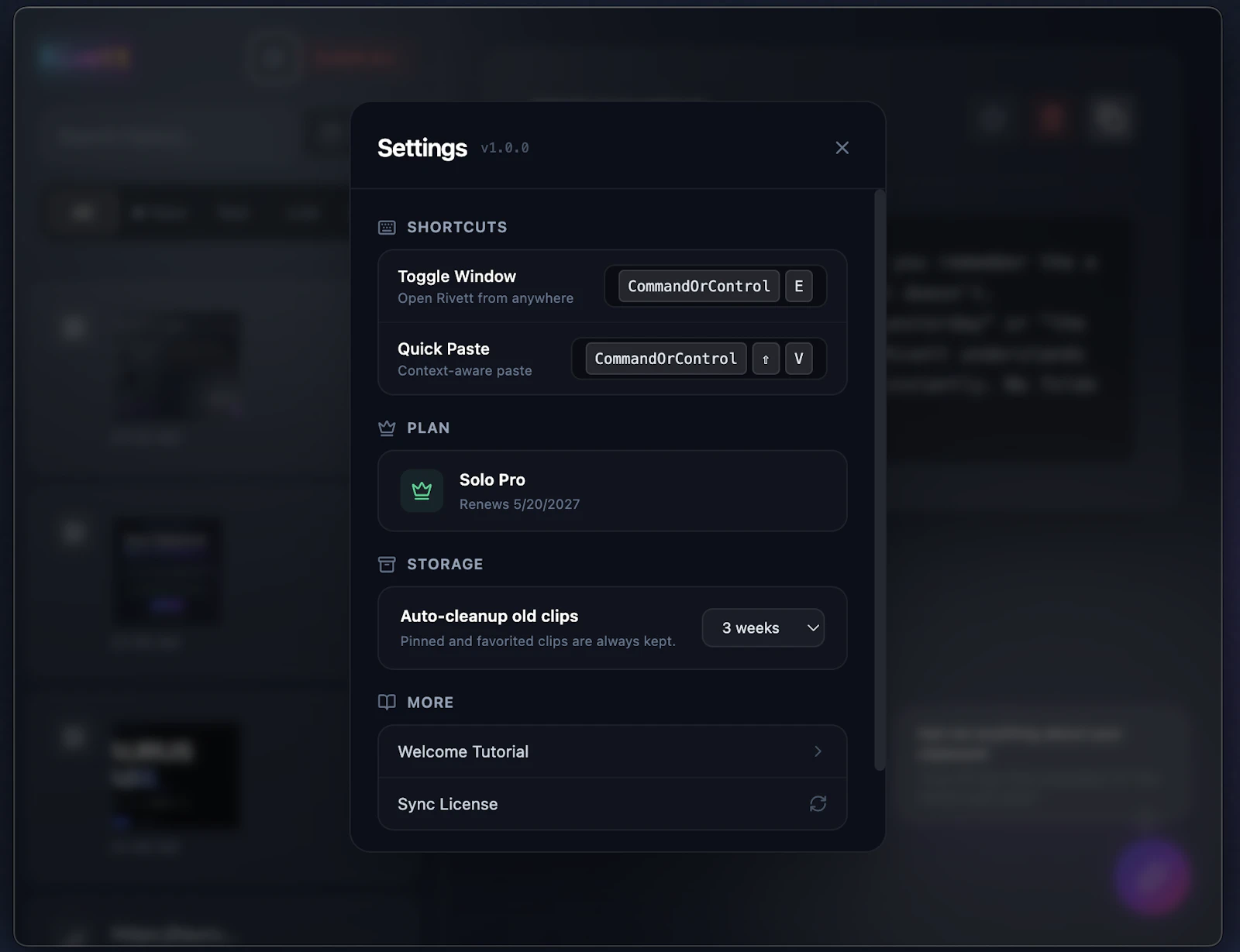 Rivett screenshot 3