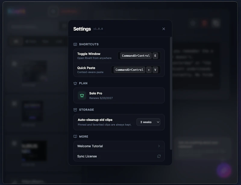 Rivett screenshot 3