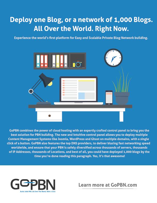 GoPBN - The PBN Hosting Automation gallery image