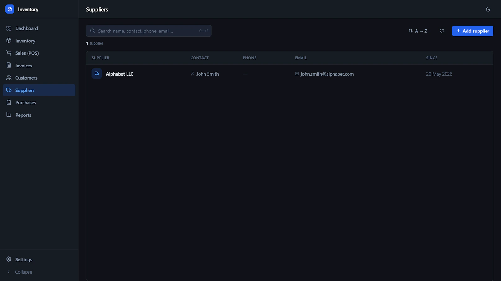 Inventory Manager POS Stock Control App screenshot 1
