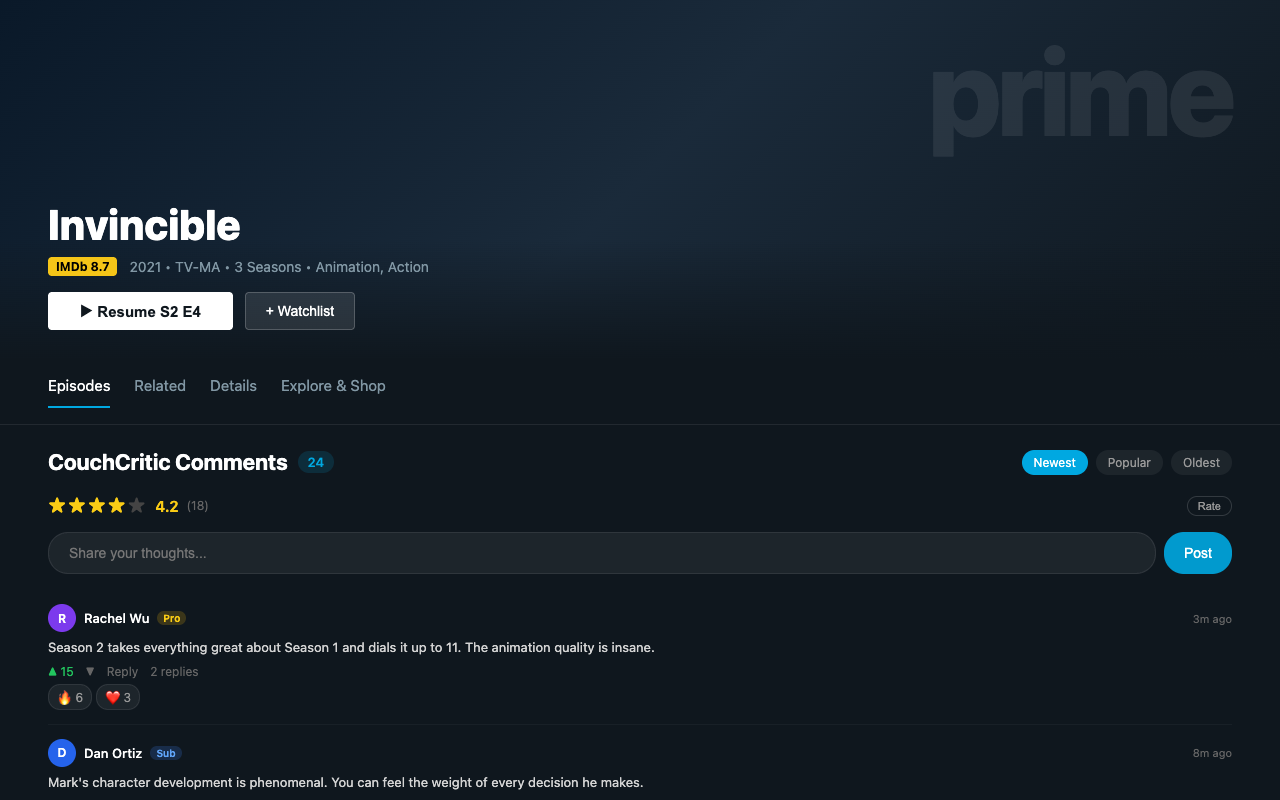 Couch Critic gallery image