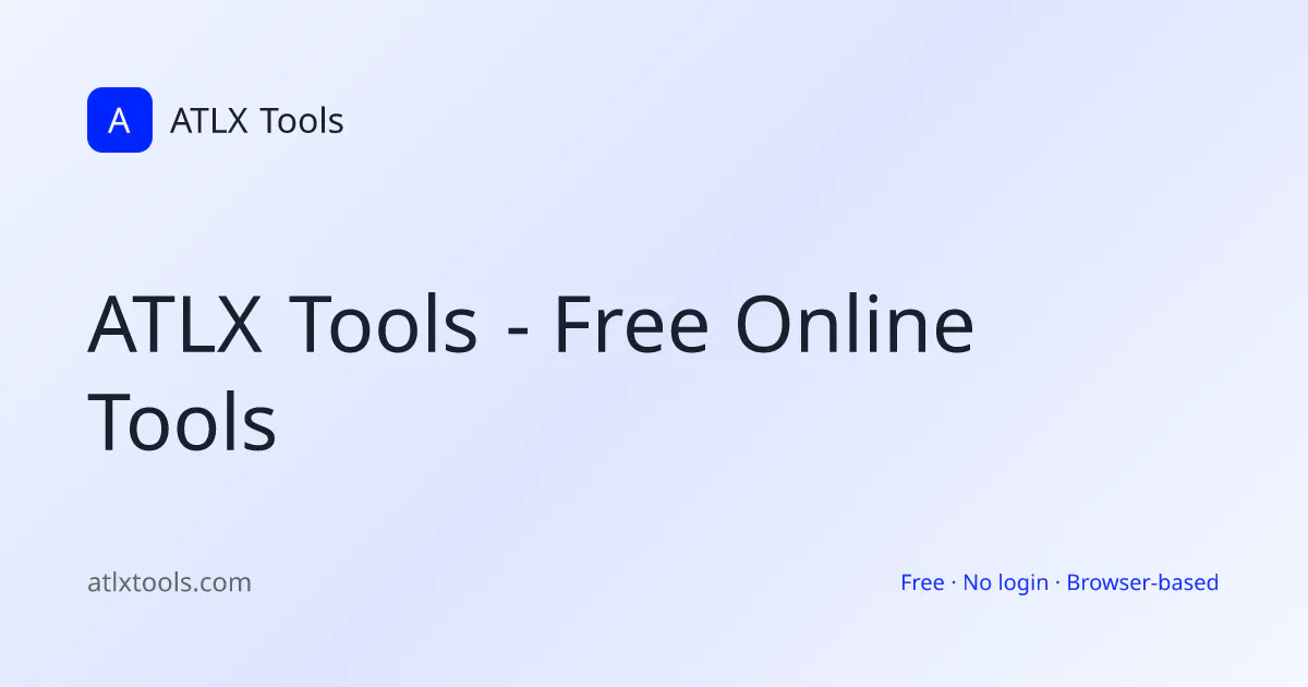 ATLX Tools gallery image