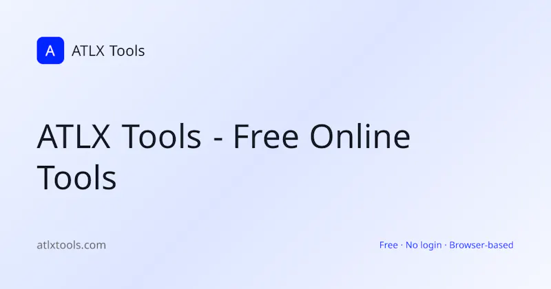 ATLX Tools screenshot 1