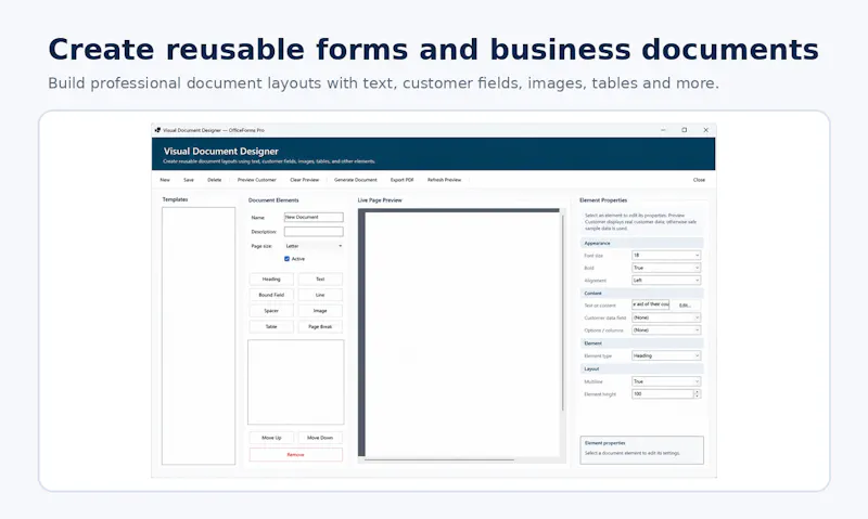 OfficeForms Pro screenshot 5