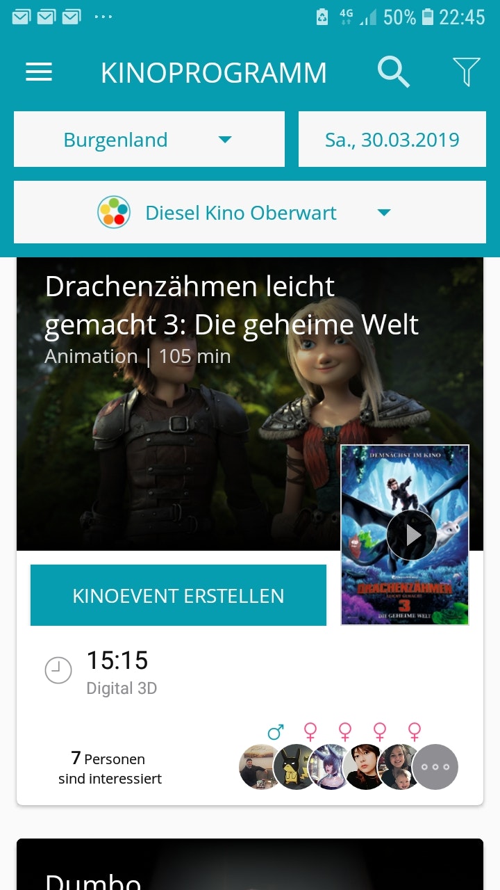 CINN - Social Cinema App gallery image