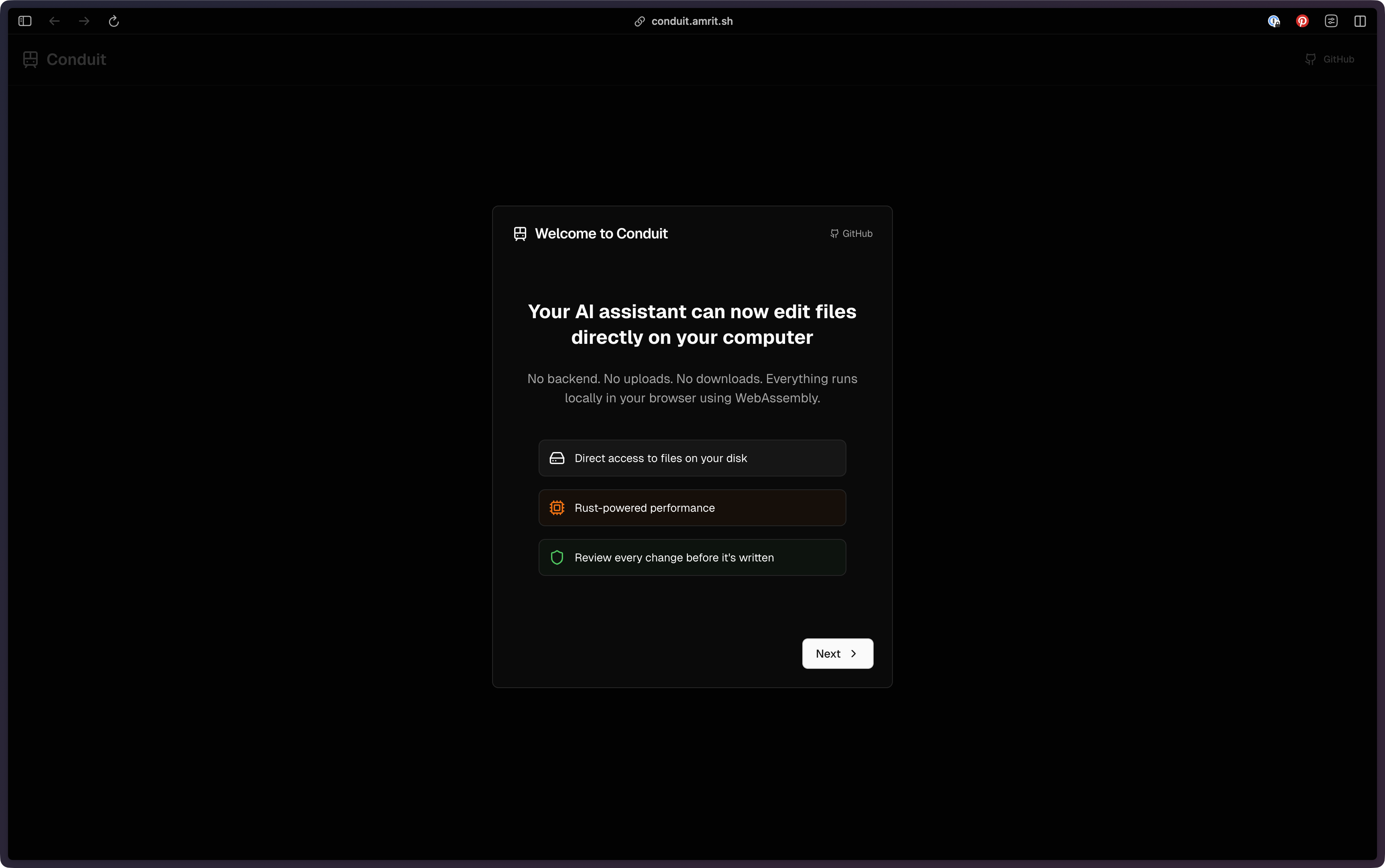 Conduit gallery image