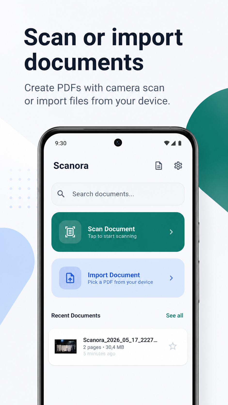 Scanora: PDF Scanner & Reader gallery image
