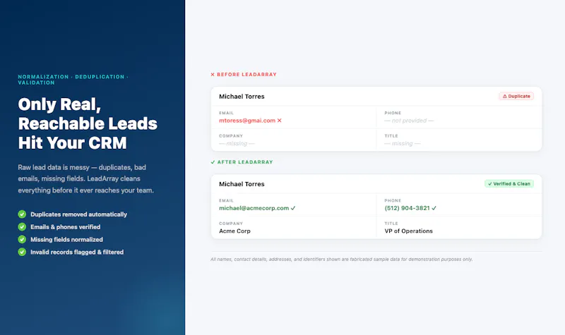 LeadArray screenshot 3