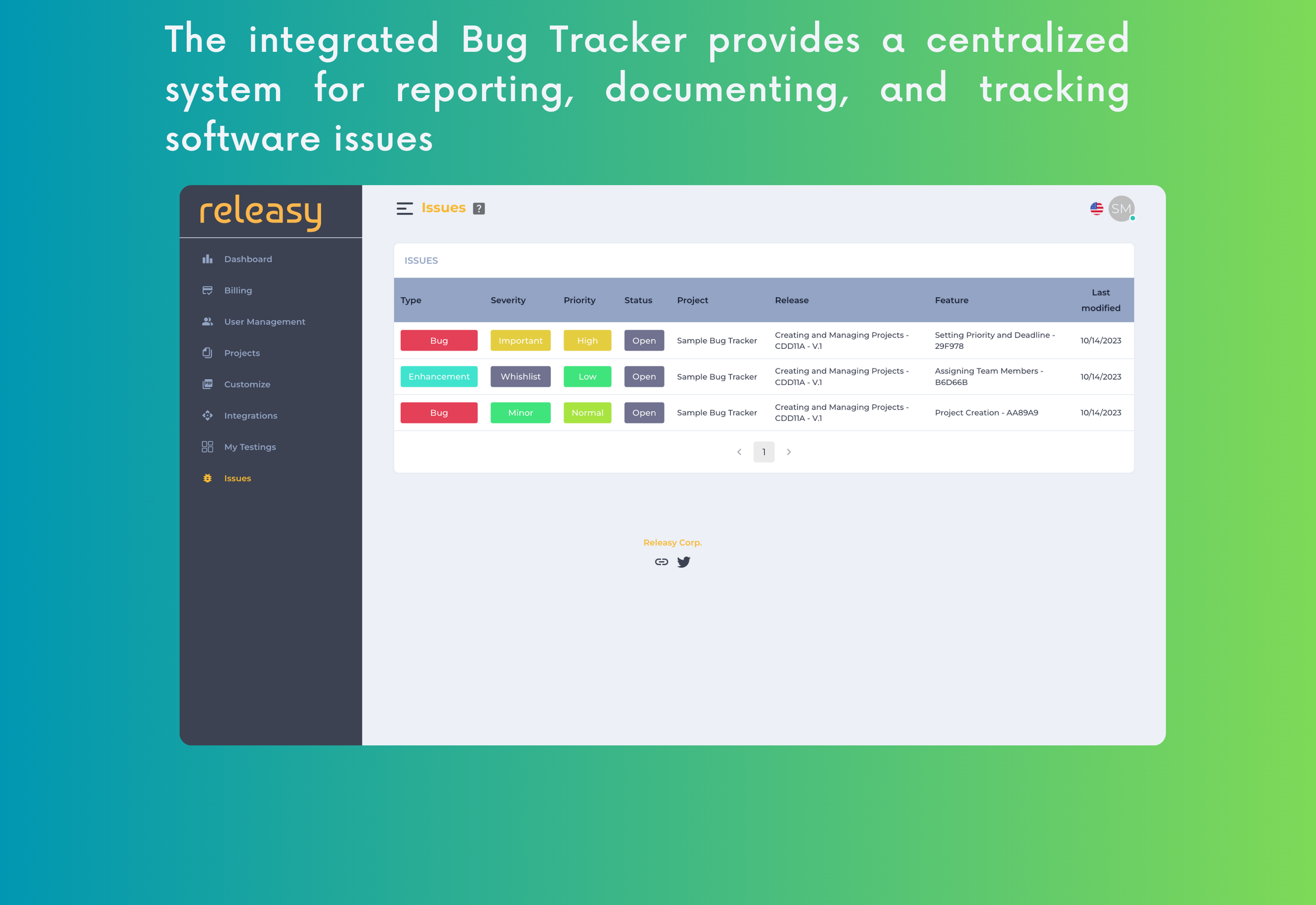 Releasy gallery image