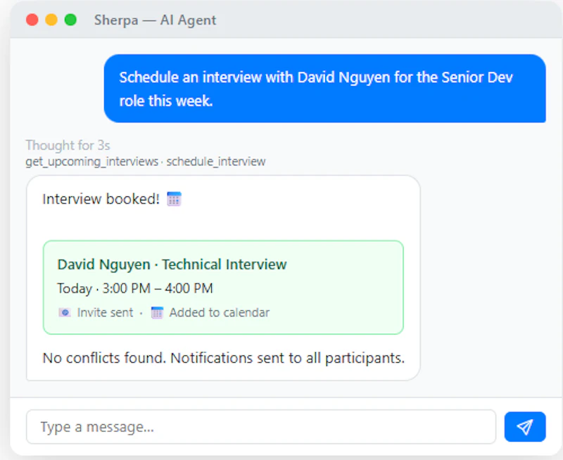 Sherpa — Your AI Recruiting Copilot screenshot 2