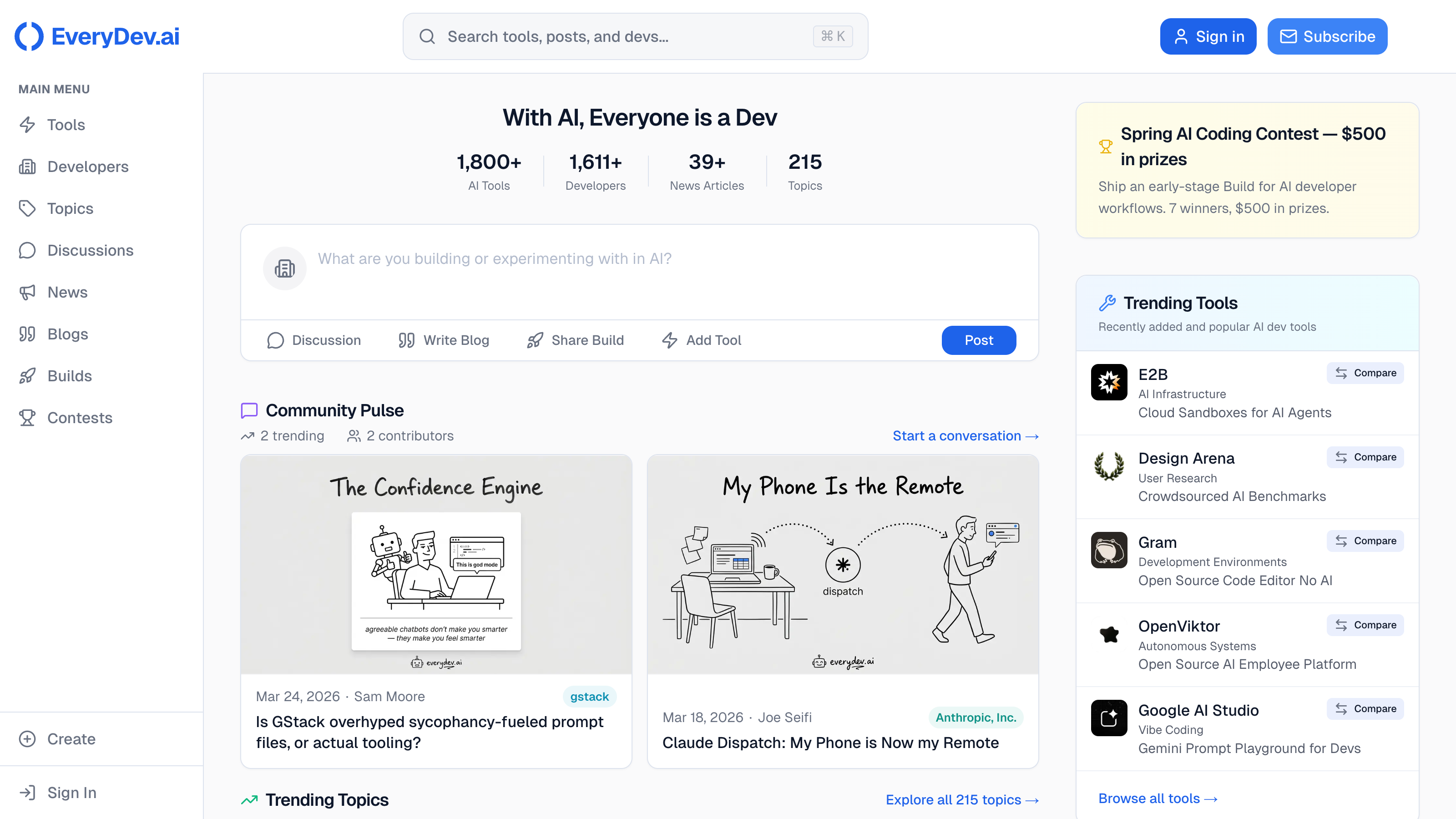 EveryDev.ai gallery image