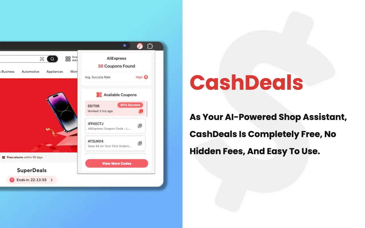 CashDeals: AI Coupons & Savings gallery image