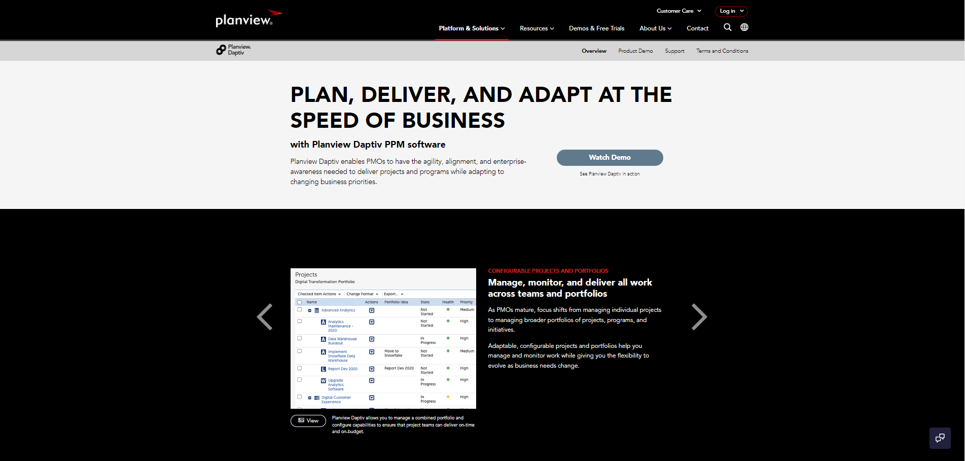 Planview Daptiv gallery image