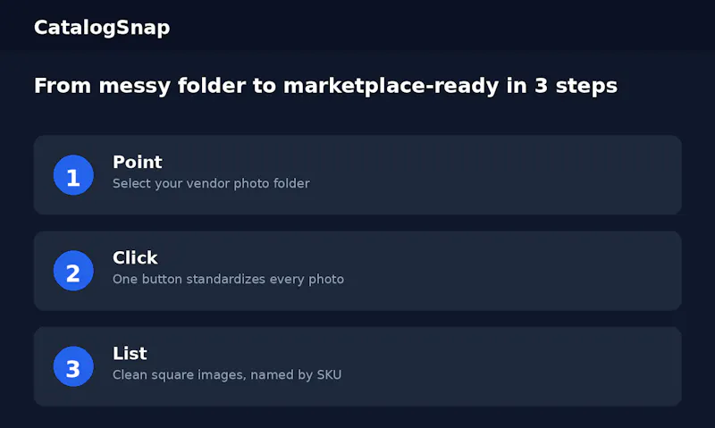 CatalogSnap screenshot 1