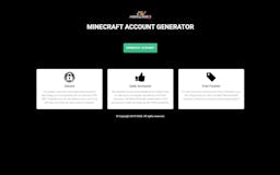 Free Minecraft Premium Account Generator media 1