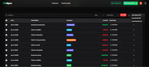 FinSync gallery image