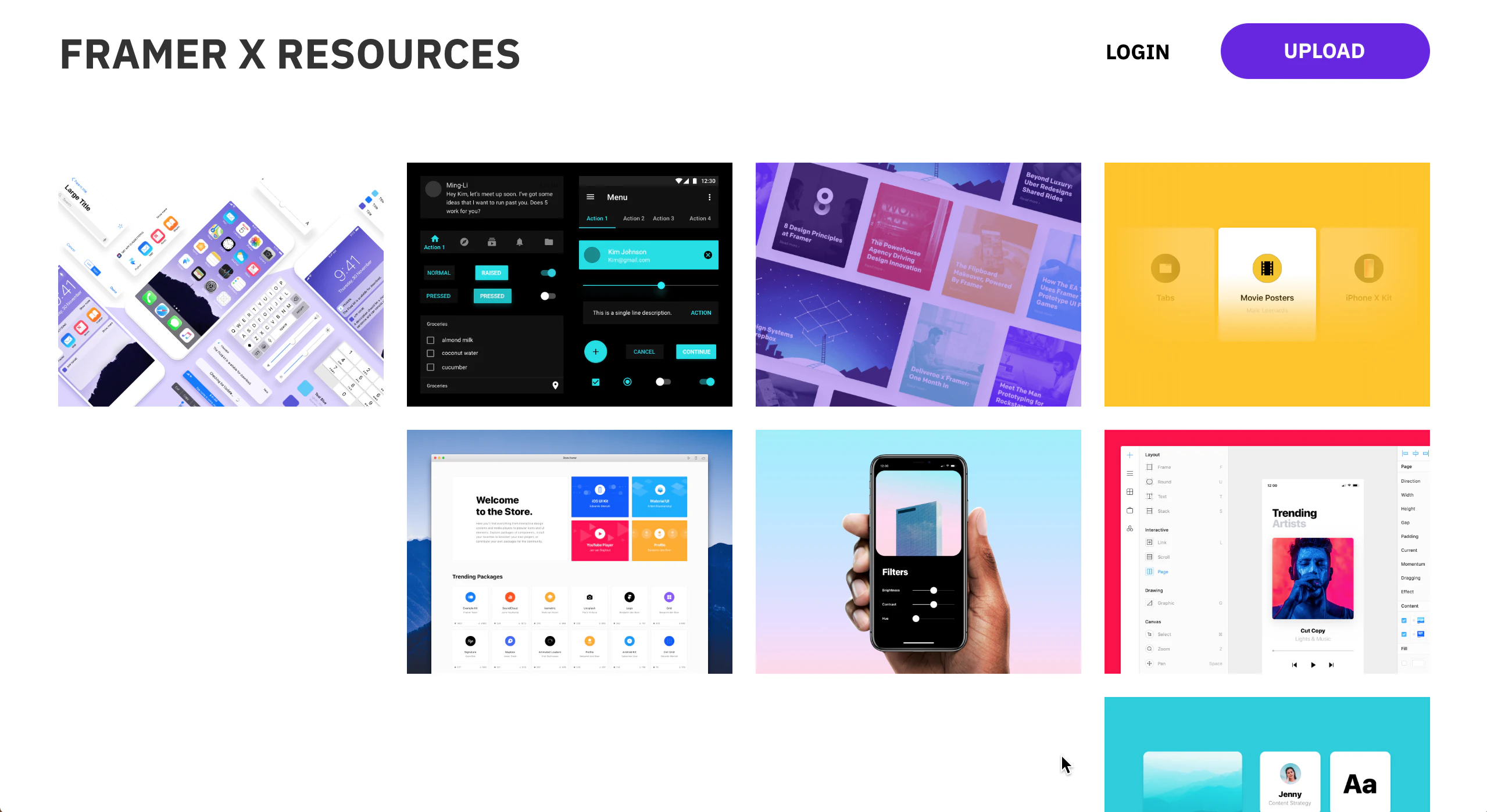 Framer X Resources