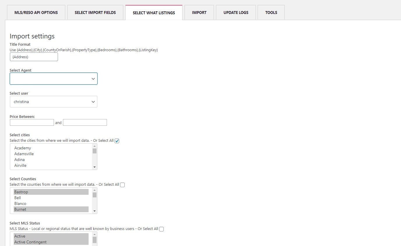 MLS Import gallery image