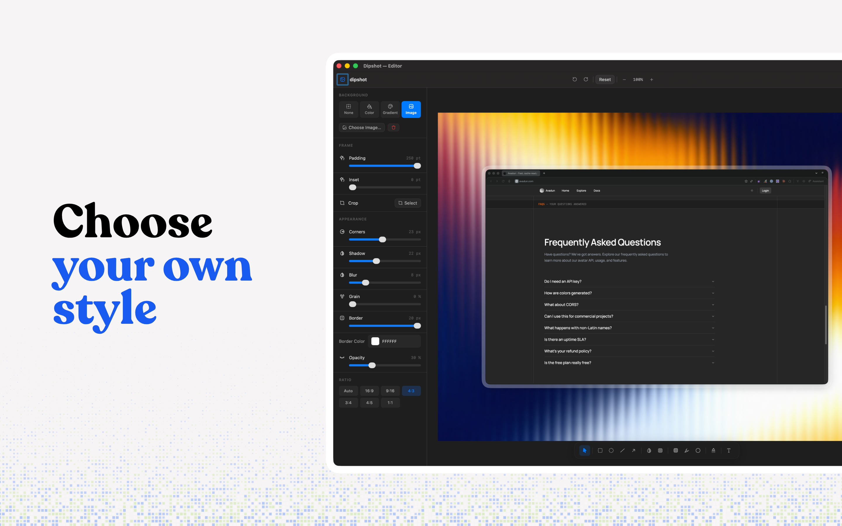 Dipshot gallery image