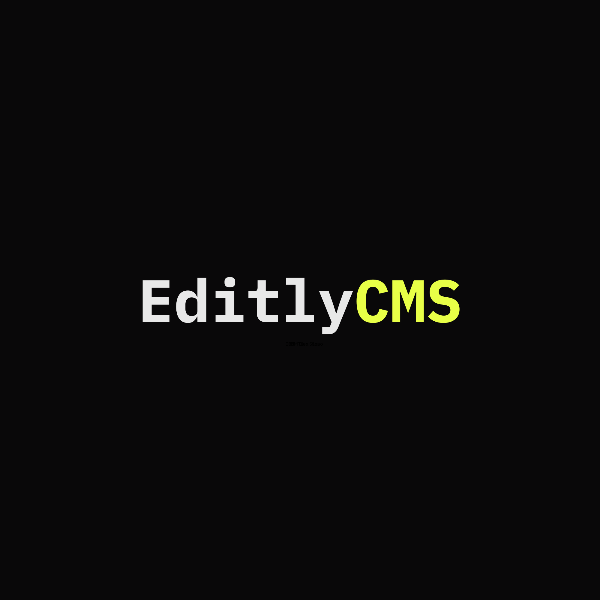 EditlyCMS