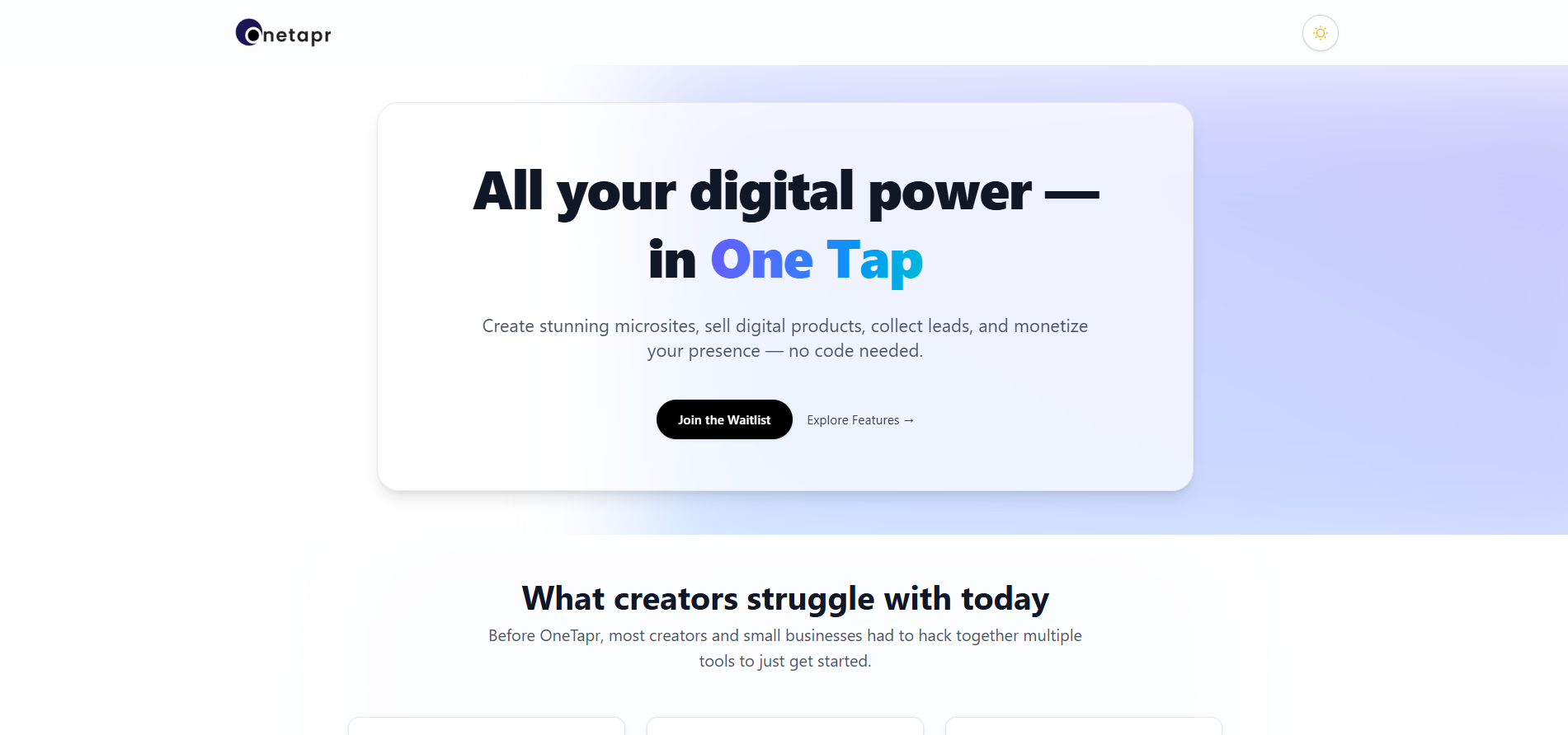 Onitapr - All-in-One Mobile-First-Tool für Schöpfer und Verkäufer Medien 7