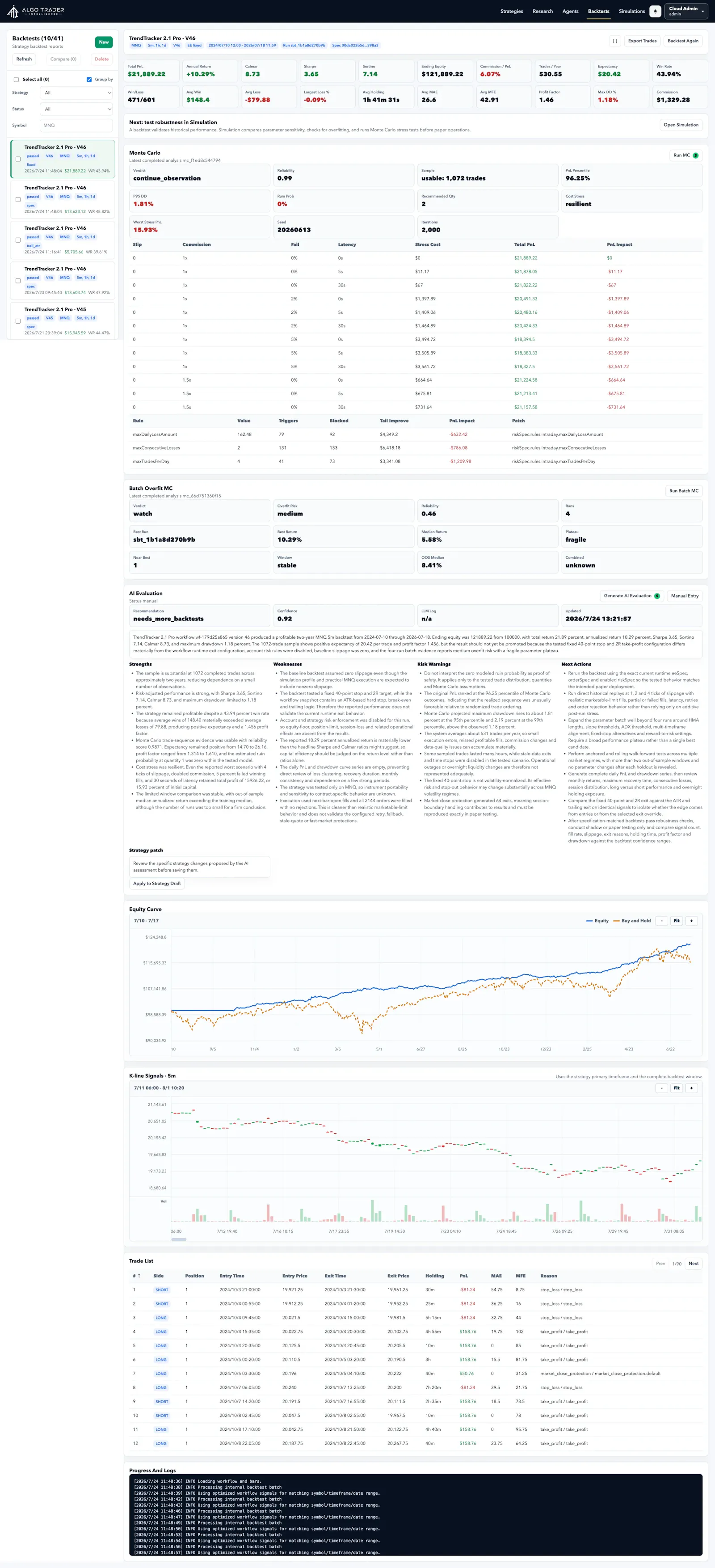 Algo Trader Intelligence screenshot 3