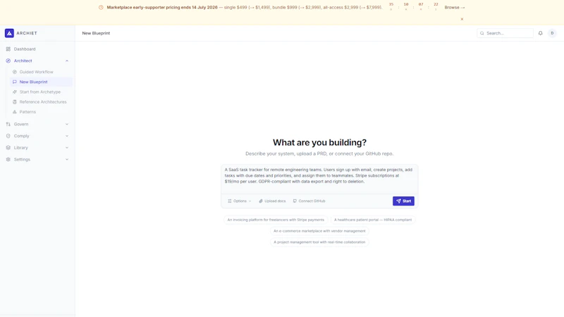 Archiet screenshot 2