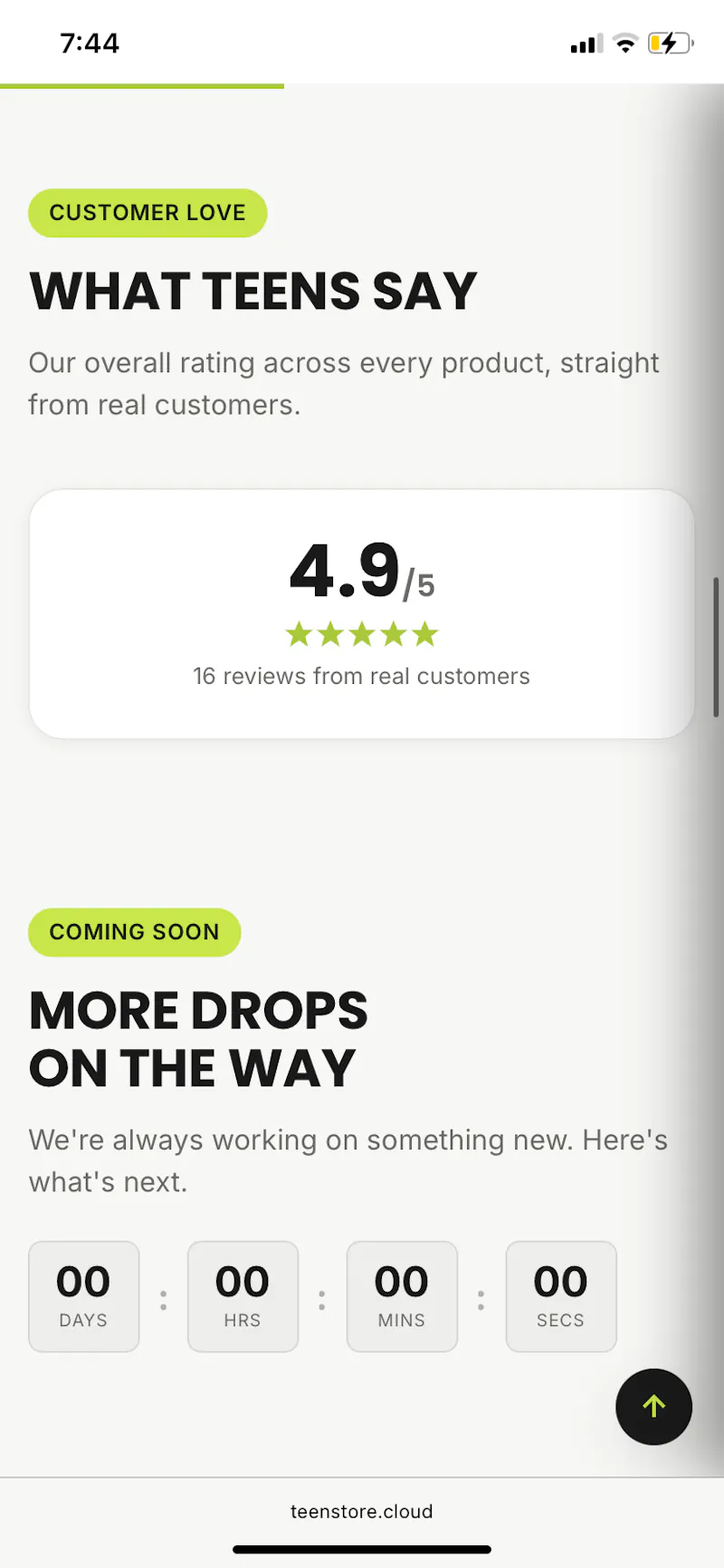 Teenstore screenshot 6