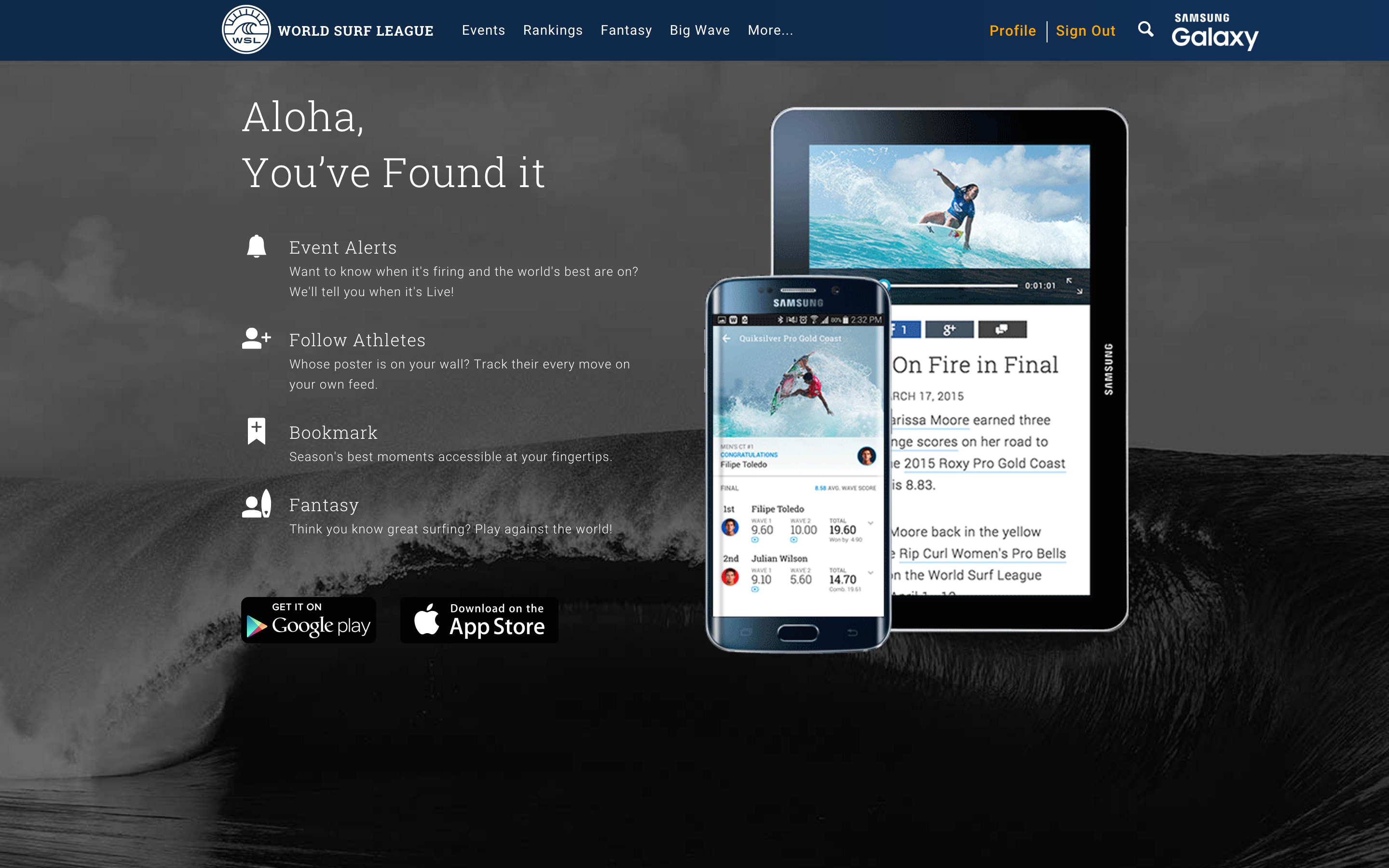 World Surf League  gallery image