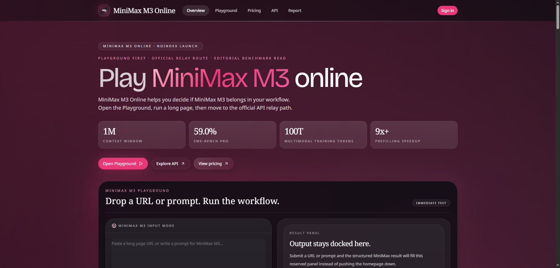 MiniMax M3 Online gallery image
