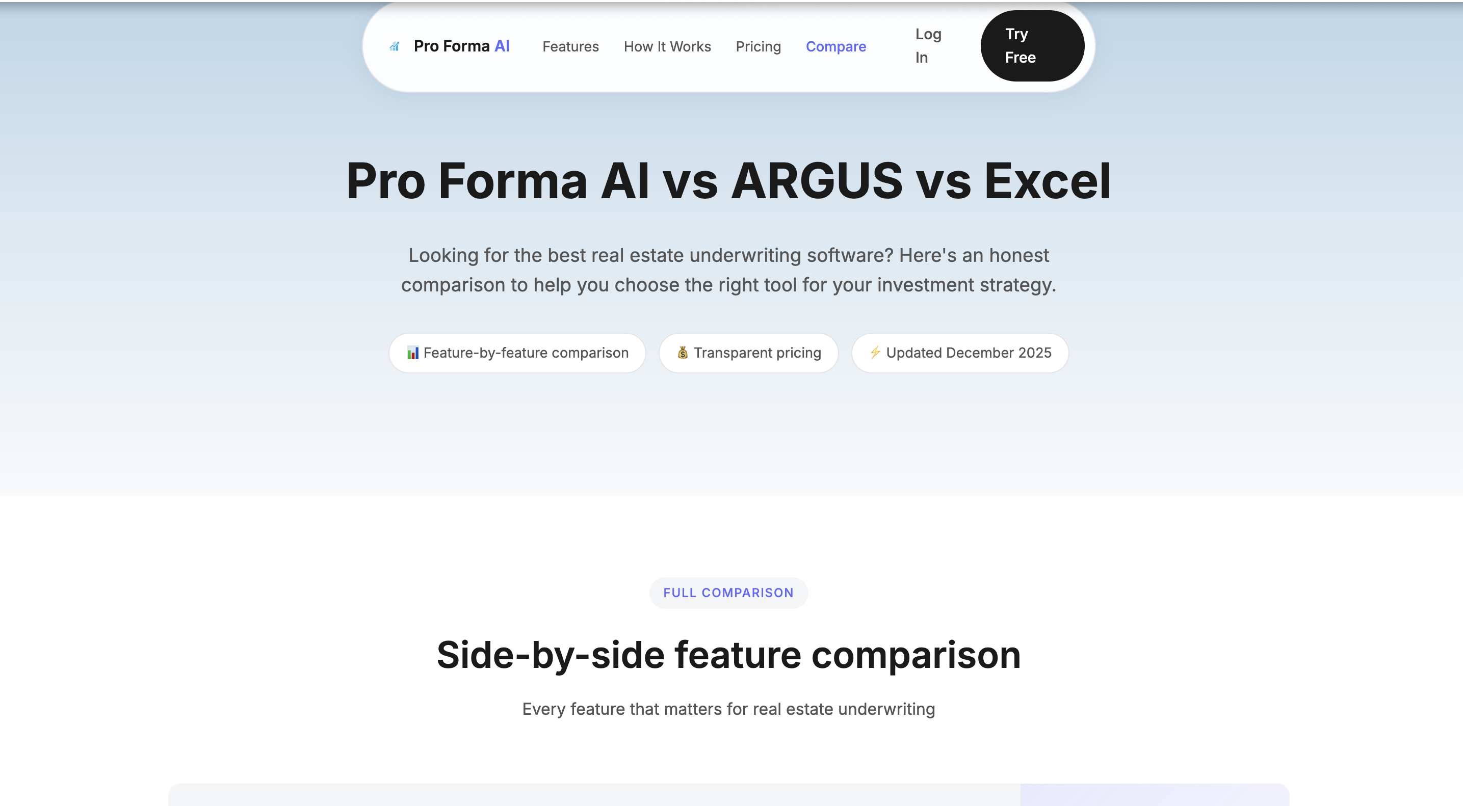 Pro forma Ai - Main product screenshot demonstrating key features and user interface