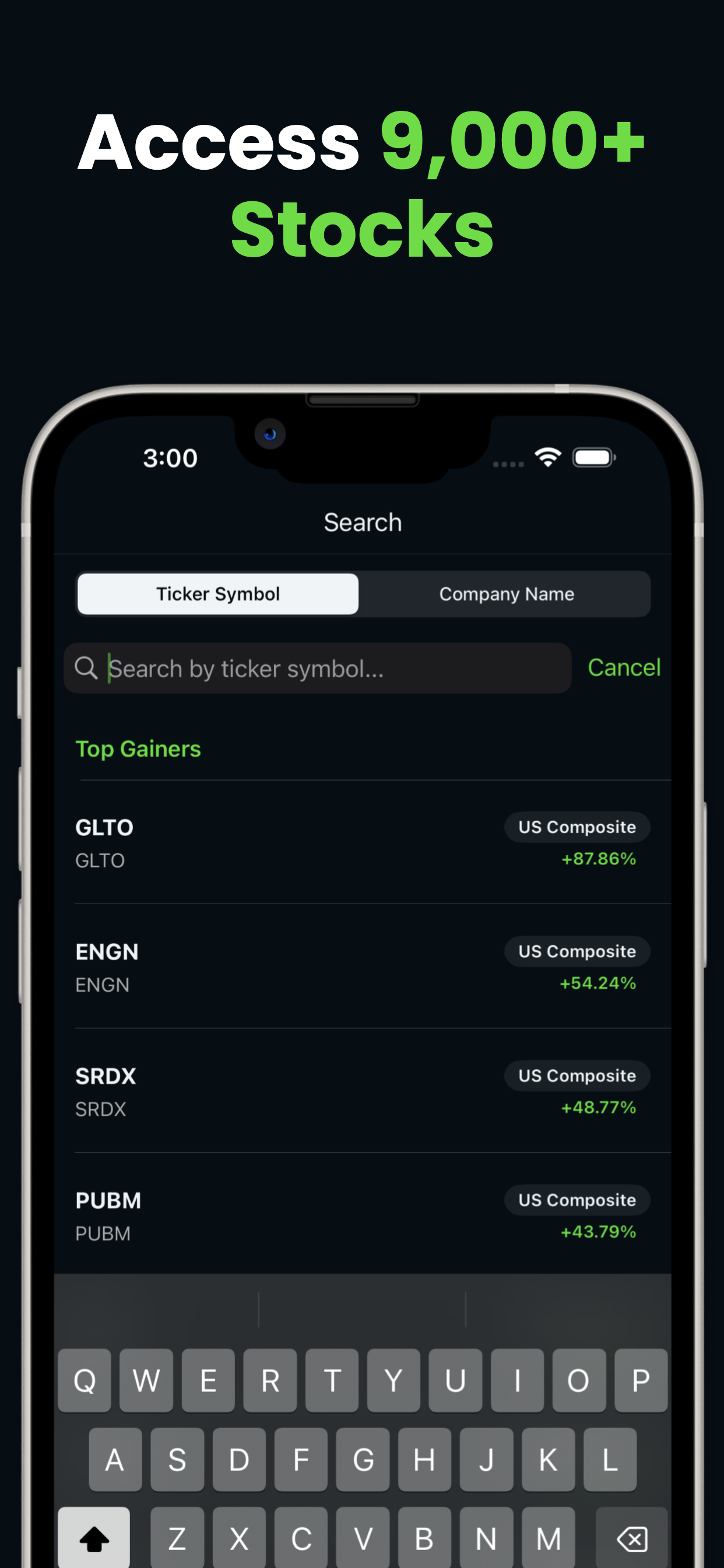 Stock Sim  - Screenshot 2 showing product features and functionality