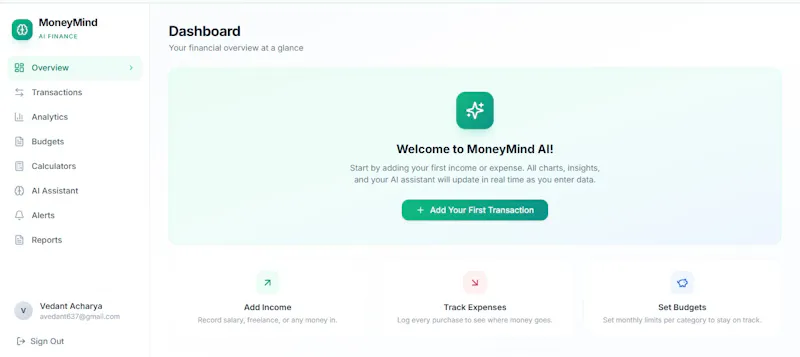 MoneyMind AI screenshot 2