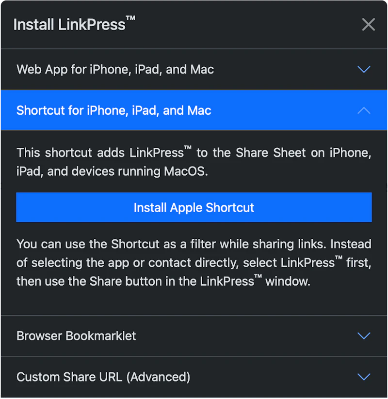 LinkPress screenshot 5