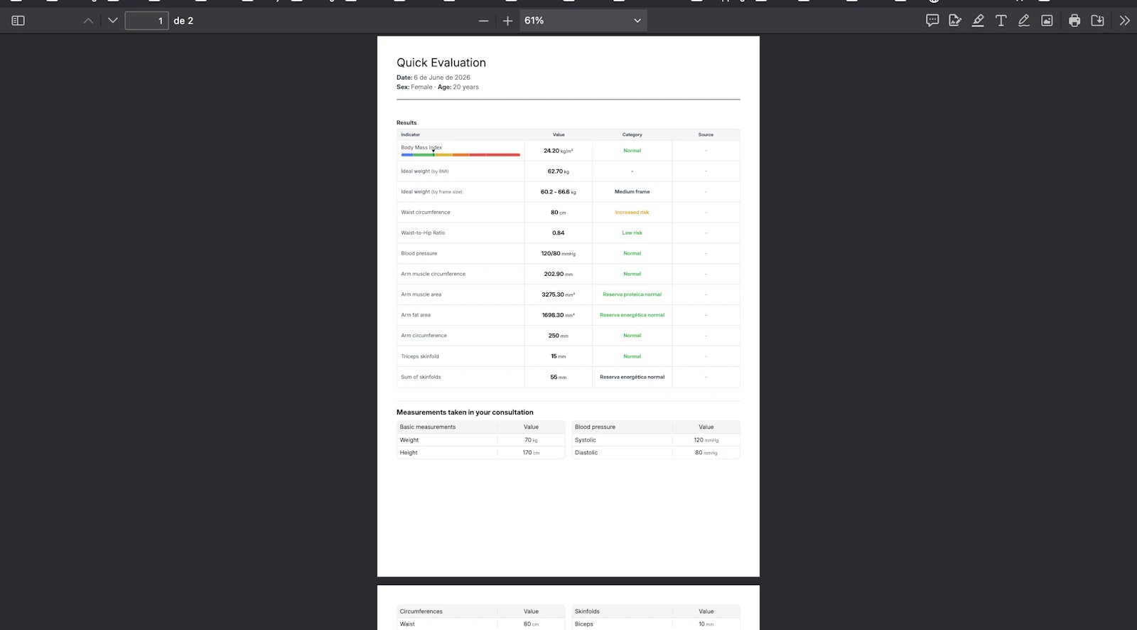 Nutritools screenshot 6