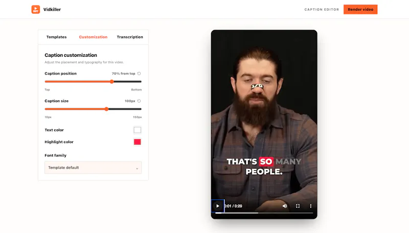 Vidkiller screenshot 4