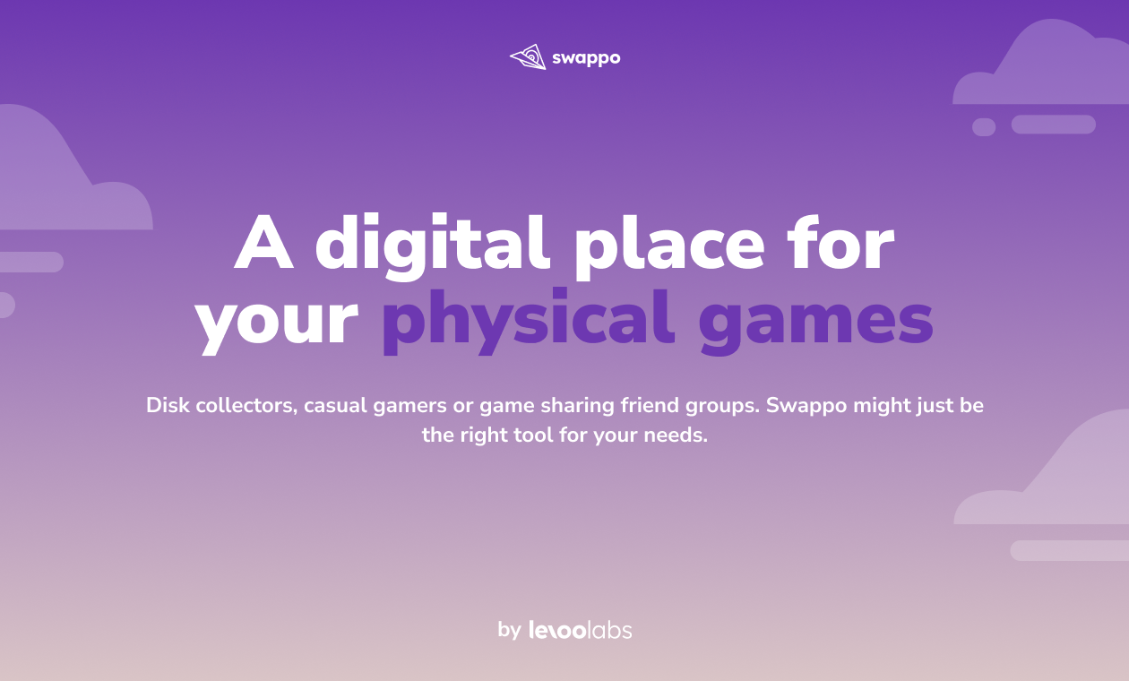 Swappo - Ein digitaler Ort für Ihre physischen Spiele Medien 1