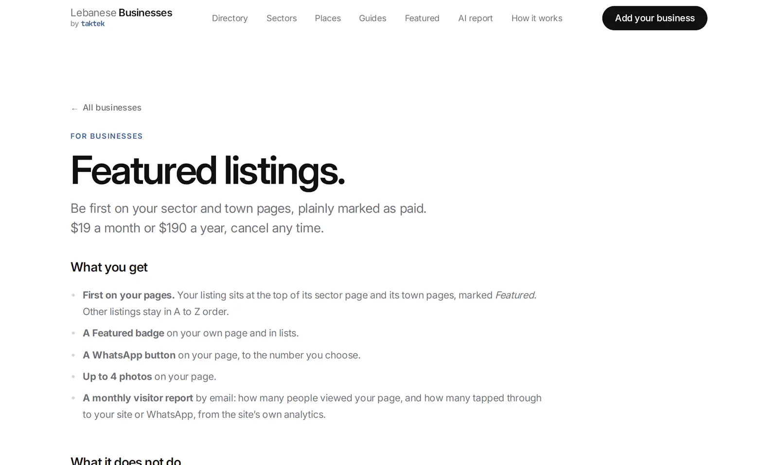 Lebanese Businesses screenshot 5