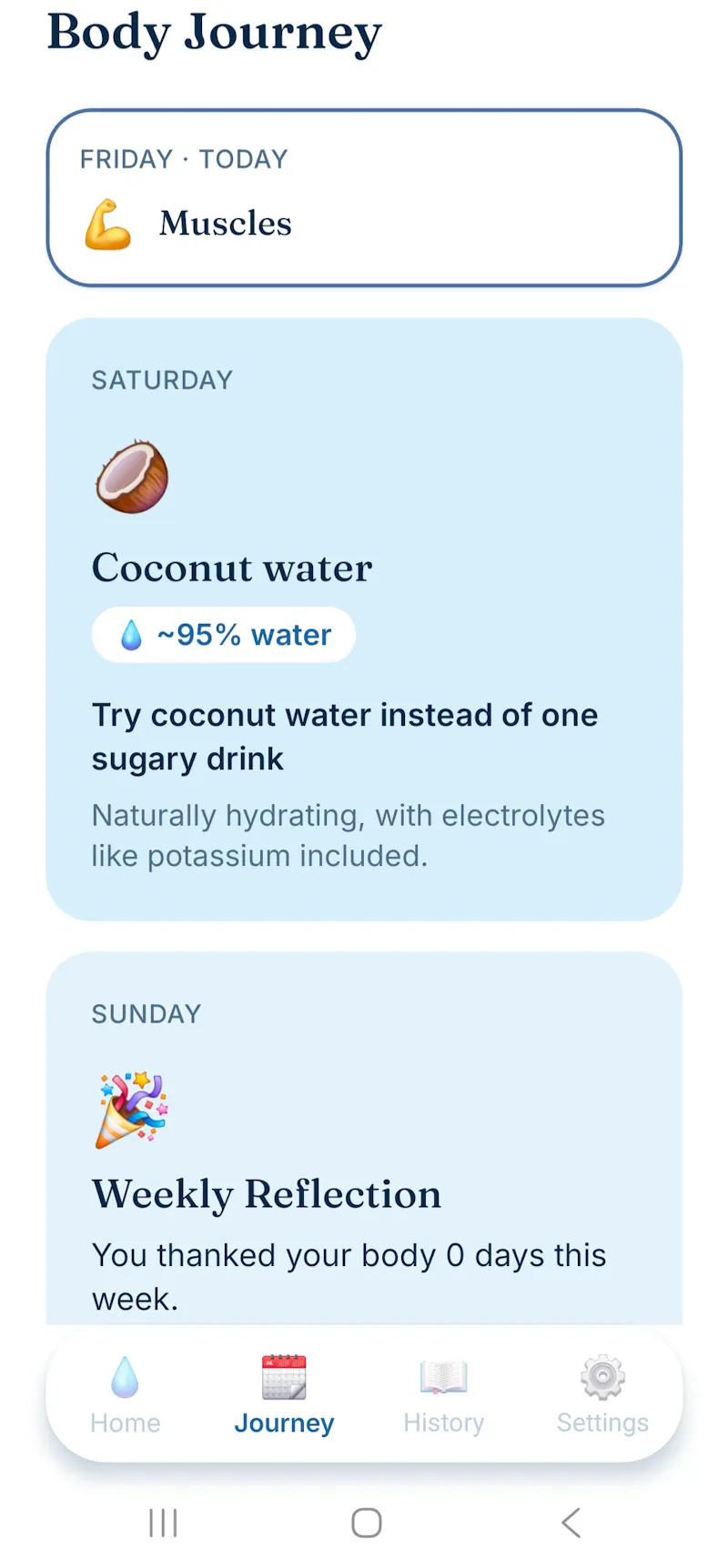 BodyThanks screenshot 2