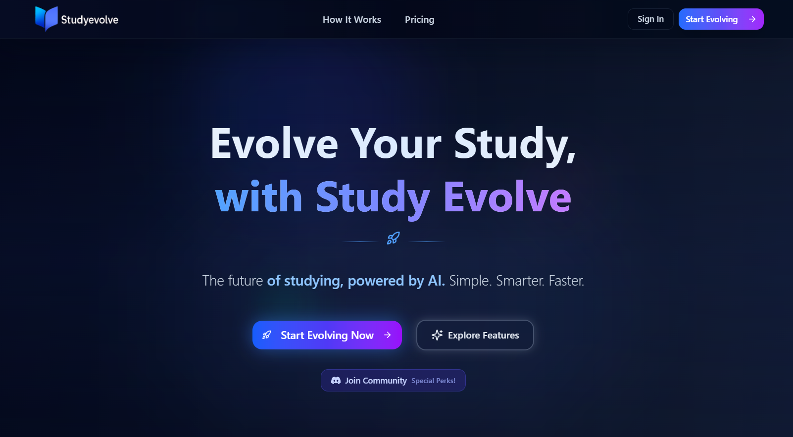 Study Evolve media 1