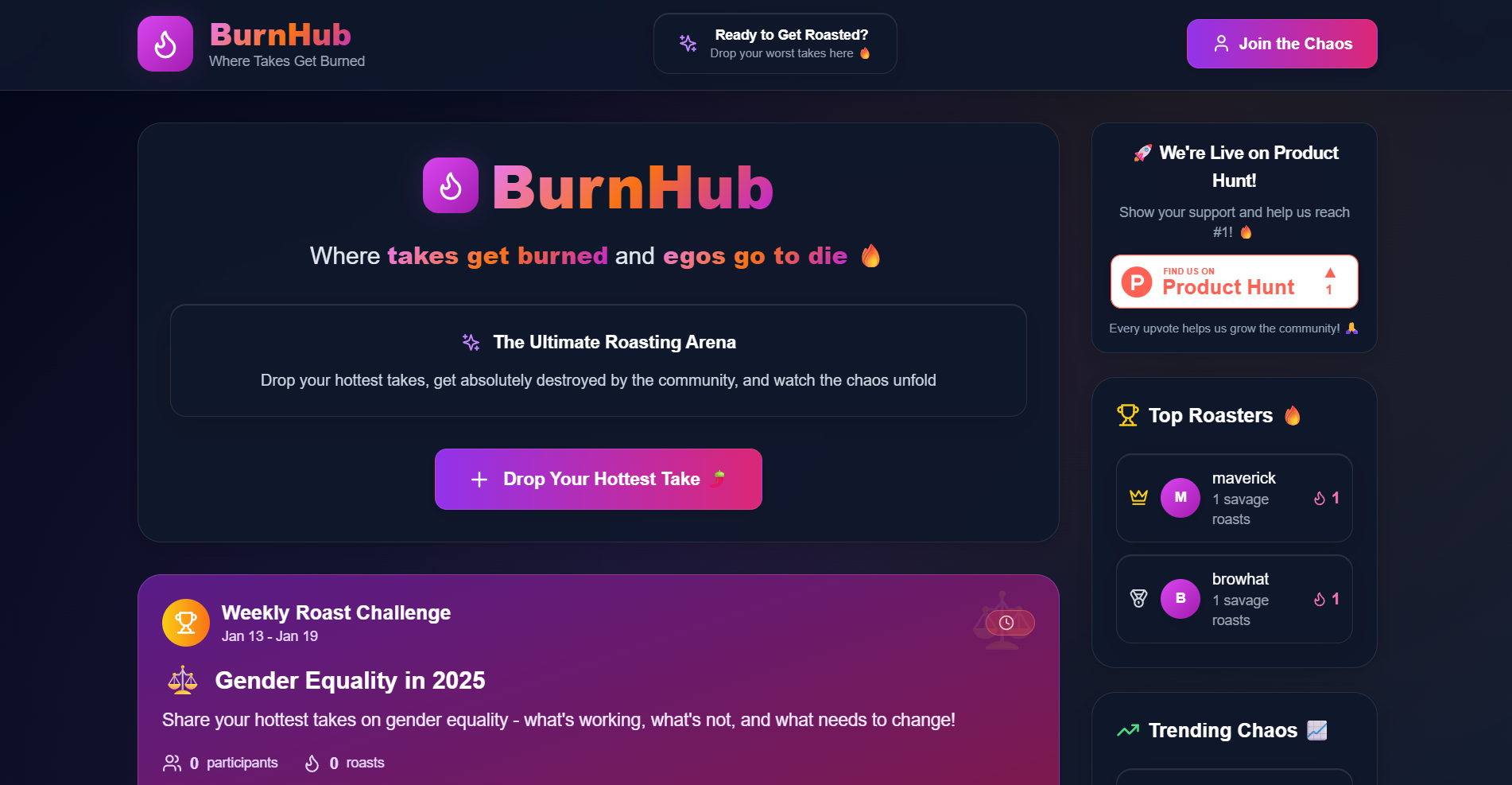 Media Burnhub - di mana ego anda mati 1