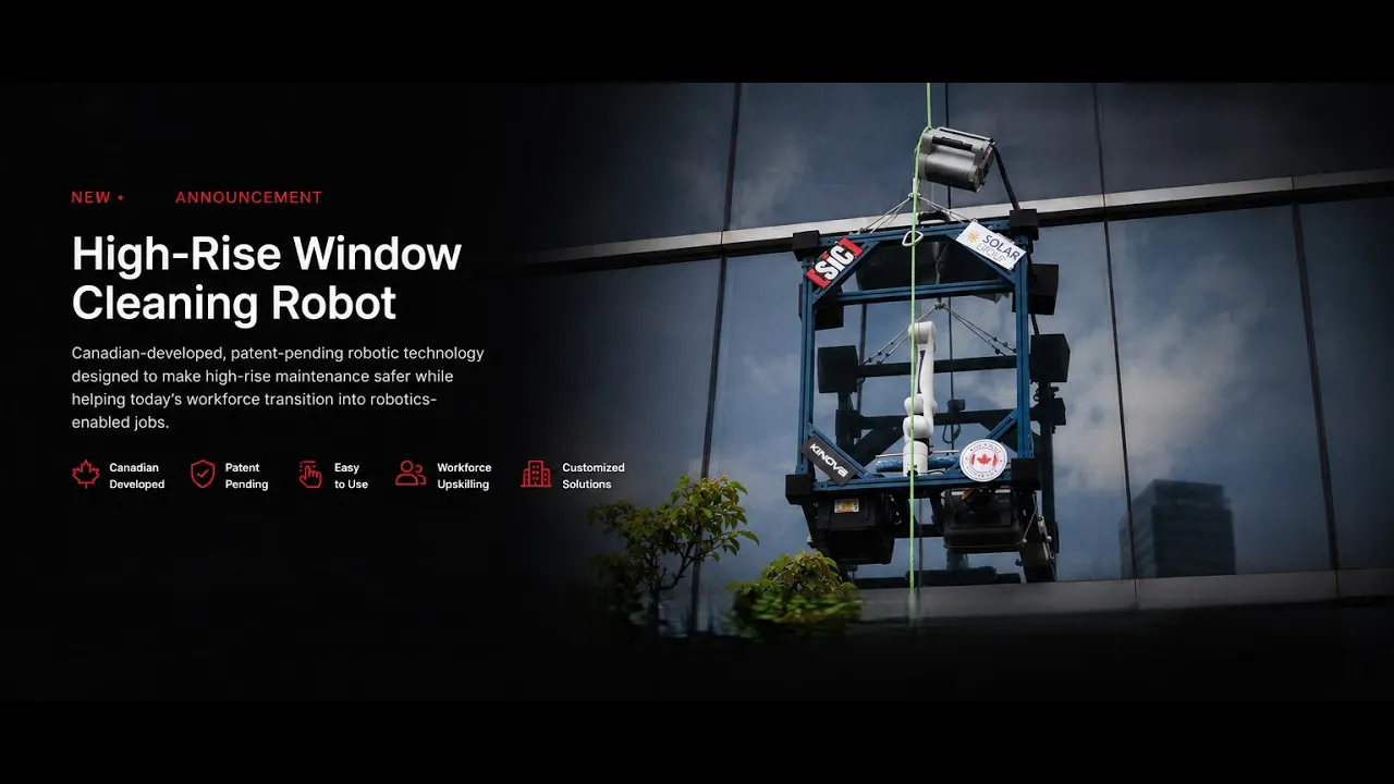 High-Rise Window Cleaning Robot gallery image