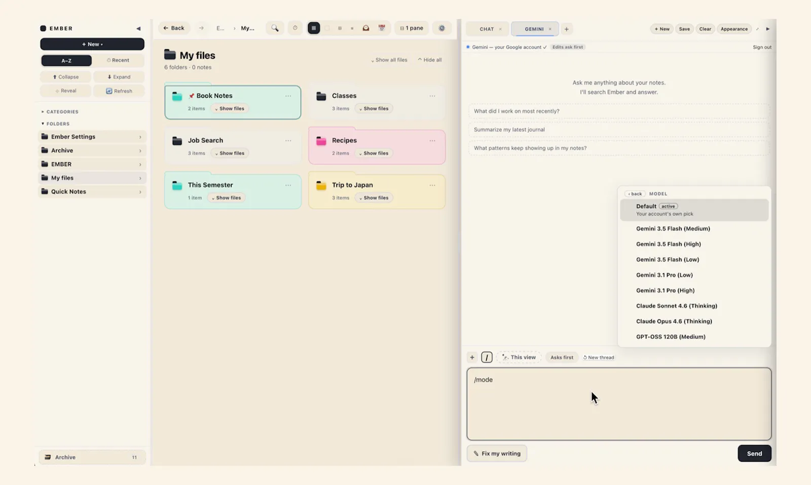 Ember screenshot 5