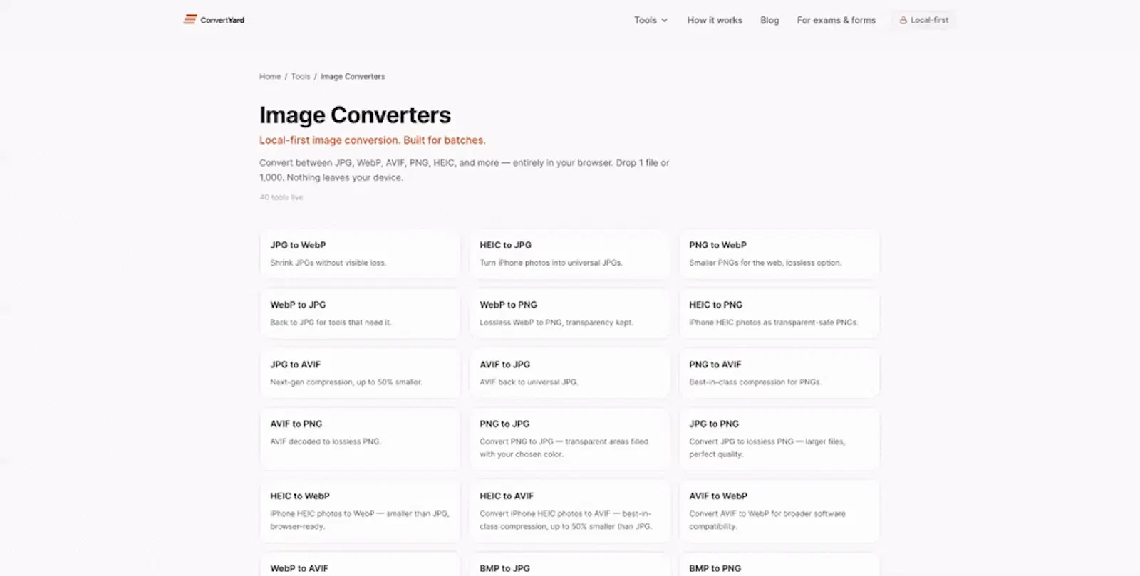 ConvertYard screenshot 1 (video preview)