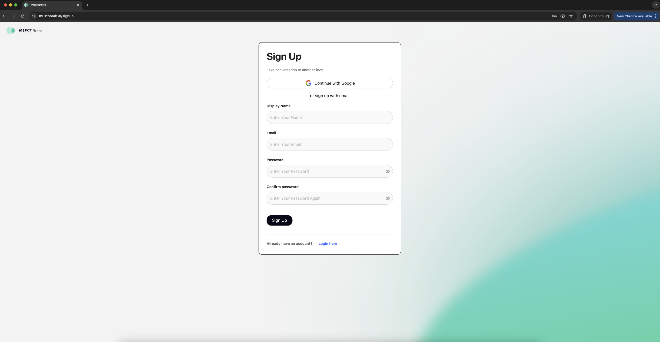 MustBreak gallery image