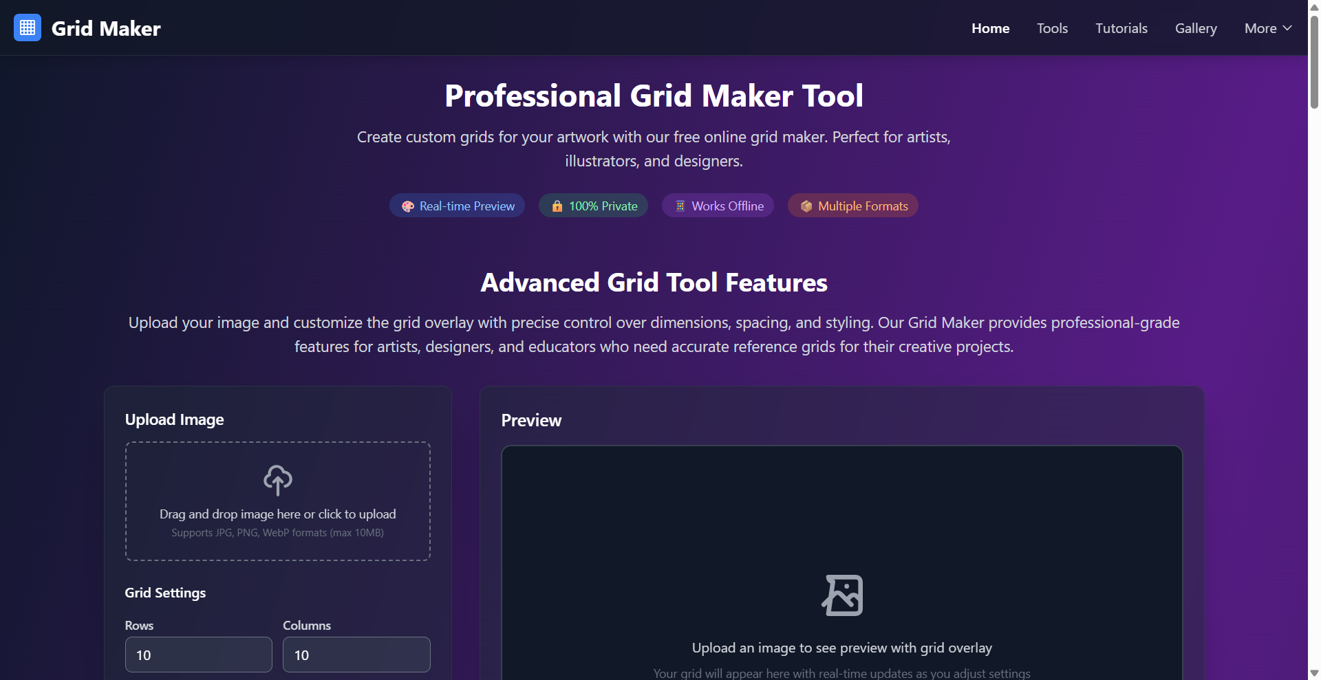 Grid Maker online media 1